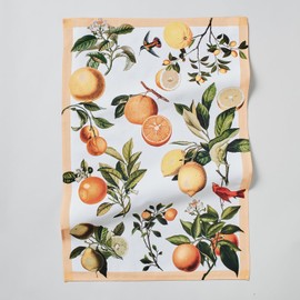 Sur La Table Citrus Kitchen Towel, Orange