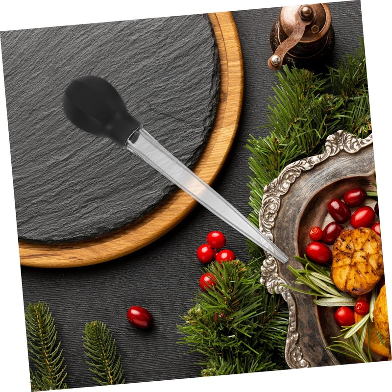 iplusmile Turkey Baster with Basting Brush Multiuse Liquid Transfer Tool