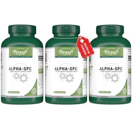 Vorst VORST Alpha GPC 600mg 3 x 120 Vegan Capsules | 3 Bottles