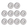 Knurled Thumb Nut 304 Stainless Steel Knurled Flat Head Through