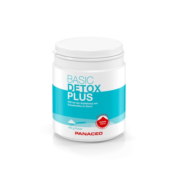 Panaceo Basic Detox Plus: Vegan Medical Device for Detoxification of the Intestine, Powder, 2 Week Treatment, 400 g