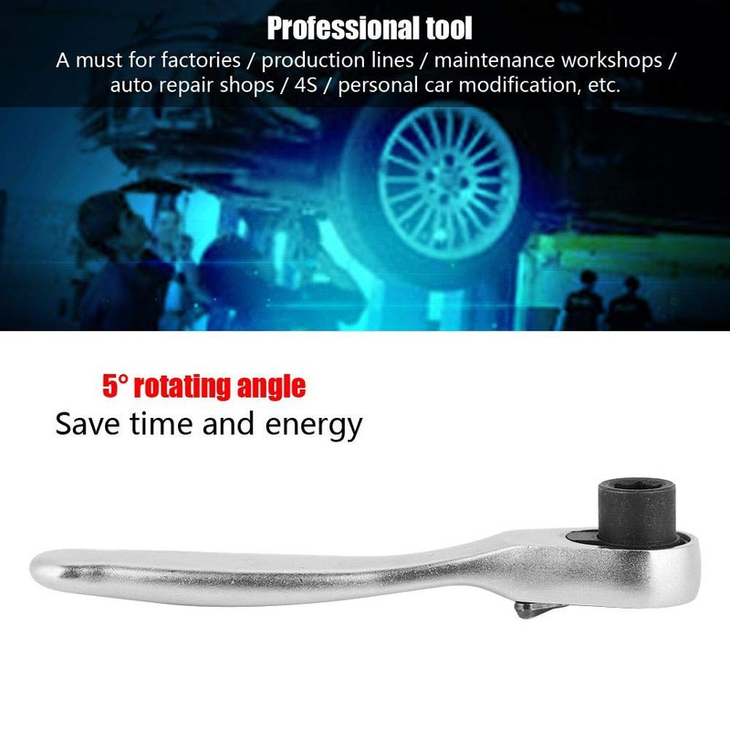 Ratchet Wrench, Hex Socket Wrench, 6.35 mm (1/4 inch) Ratchet