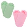 OHPHCALL 4pcs Foot Peeling Mask Socks Moisturizing Spa Socks for