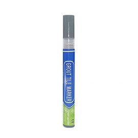 Tile Repair Pen Wall Gap Refill Grout Refresher Renew Repair Marker Bathroom Waterproof OZ (Gray)