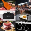 ROMANTICIST 132PC Professional Griddle Accessories Kit - Heavy Duty Stainless