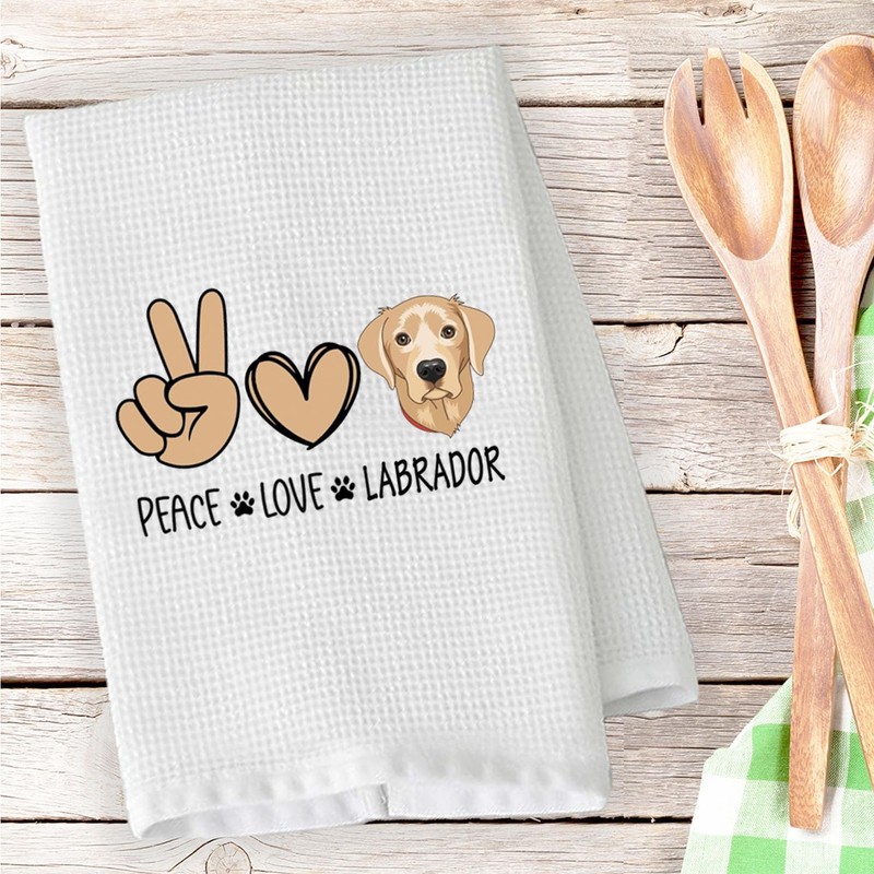 PLITI Labrador Kitchen Towel Labrador Retriever Gift Labrador Lover Gift