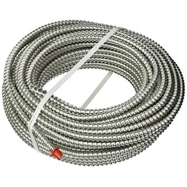 Woods 68579223 100' 14/2 MC Alum Cable, 100 Foot Black