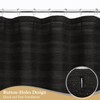Craidlela Long Boho Farmhouse Shower Curtain Set with Tassel, Modern