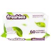 Freshies Flushable Baby Wipes - 7" x 5" (Pack of