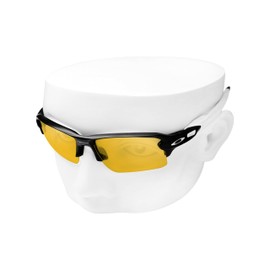OOWLIT Replacement Lenses Compatible with Oakley Flak 2.0 XL OO9188 Sunglass HD Yellow Non-polarized