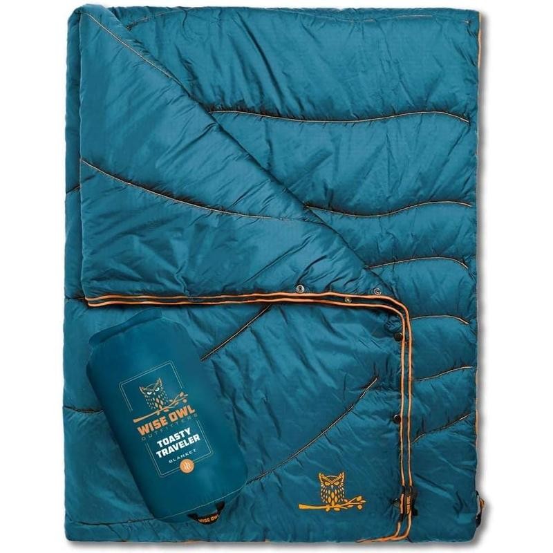 Wise Owl Outfitters Nylon Camping Blanket - Packable & Waterproof