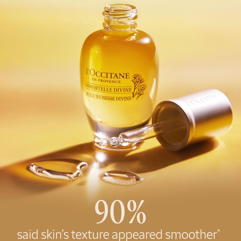 L'Occitane Immortelle Divine Youth Oil: Natural Retinol Alternative, 30 ml
