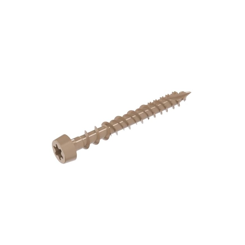 Grip-Rite GRDFCS158GCD1 DeckForce #8 x 1-5/8" Nano Coated Composite Deck