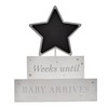 Widdop and Co Bambino Weekly Star Countdown Plaque Weeks Until