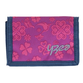 Yzea Children's Wallet for Boys and Girls, Fabric + Key Case (Clover), Clover, Standard size, Contemporary