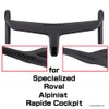 [Rec-Mount] Specialized (Roval Rapide Cockpit) Handle-only Type α Combo Mount