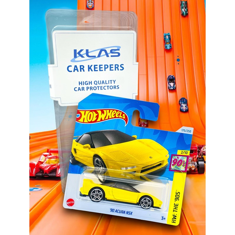Hot Wheels '90 Acura NSX (Yellow) 2/10 HW: The '90s