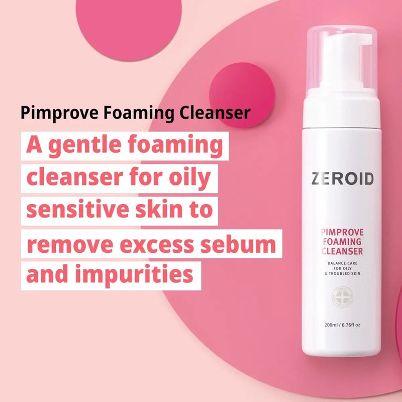 ZEROID Pimprove Foaming Cleanser