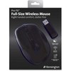 Kensington Pro Fit Full-Size Wireless Mouse (K72370US),Black/Silver