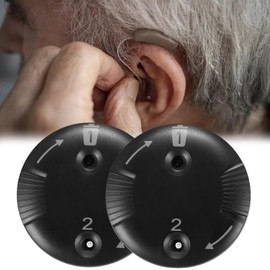 Gruvox 2PCS Hearing Aids Cerumen Shields Filters Dust-Proof Nets Ear Wax Protectors Ear Wax Protectors Protects Hearing Aids from Contamination and Accessories are Professional Portable