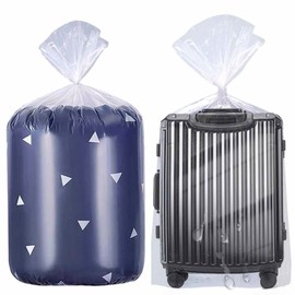 QISF 100x120 cm Extra Large Clear Plastic Storage Bags - 5 Pack Giant Storage Bags,Flat Large Plastic Bags,Moving Bags for Quilts, Suitcases, Plush Toys, Office Chairs