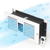 Room to Room Fan with Remote Control, 300CFM Through Wall