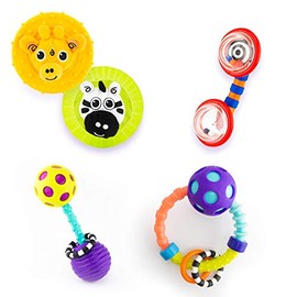 Sassy - Set de regalo para bebés (más de 0 meses, 5 unidades)