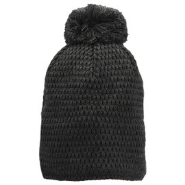 Sterntaler Boys' Bobble Hat Textured Pattern Hat, Anthracite mottled