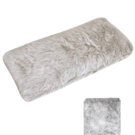 Vivezen - Wärmende oder kühlende Wärmflasche 10 x 22 cm mit abnehmbarem Bezug für alle Körperteile - Cosy - Mehrere Farben