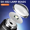 SuperFire F1-X Rechargeable LED Flashlights，Small Tatical Flashlight，Zoomable Flashlight for Home，Camping,