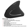 Optical Vertical Mouse Wireless 6D 5th Gen Ergonomic Right Hand