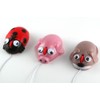 Cosa Nova Ladybug Computer Mouse with Bobble Eyes and Mood
