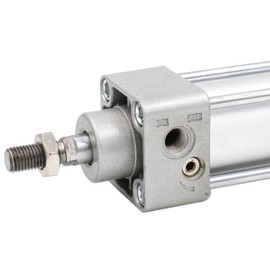 Baomain Pneumatic Air Cylinder SC 32 x 500 Pneumatic Air Cylinder,PT 1/8, Bore 1 1/4 inch(32mm), Stroke 20 inch(500mm), Screwed Piston Rod Dual Action 1 Mpa,for Manufacturing