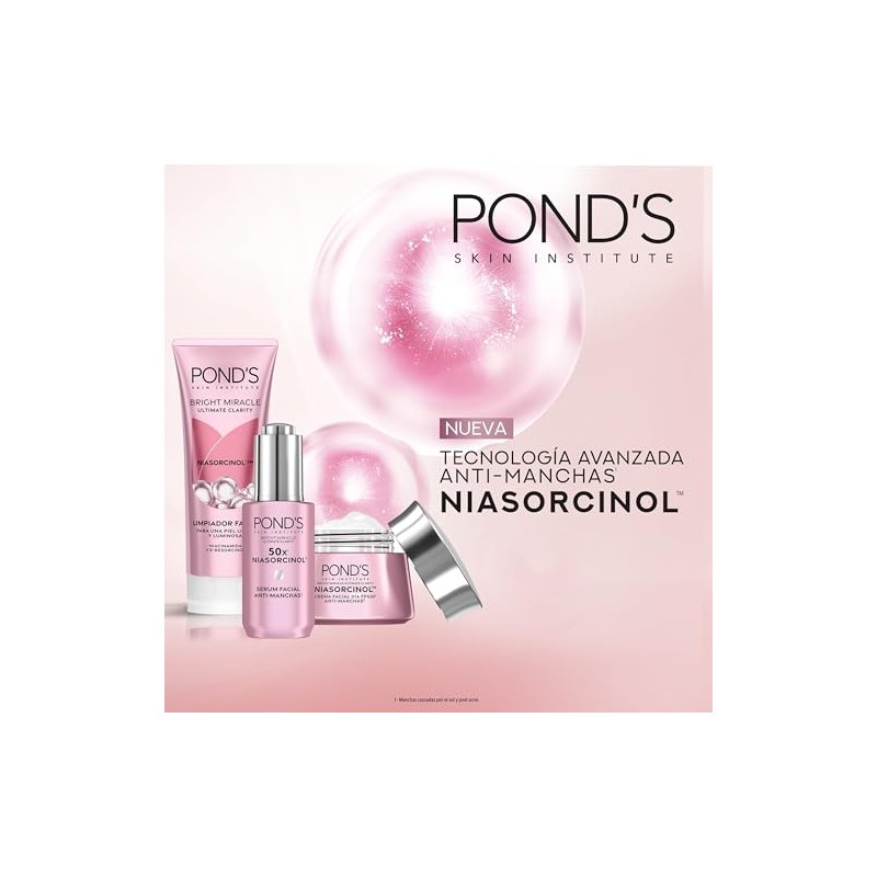 POND'S Bright Miracle rutina de 3 pasos: Crema día +