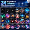 2-in-1 Galaxy Projector Night Light for Room Decor – 24