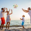 Ezzo Inflatable Beach Balls, 20" Lively Print Summer Water Toys