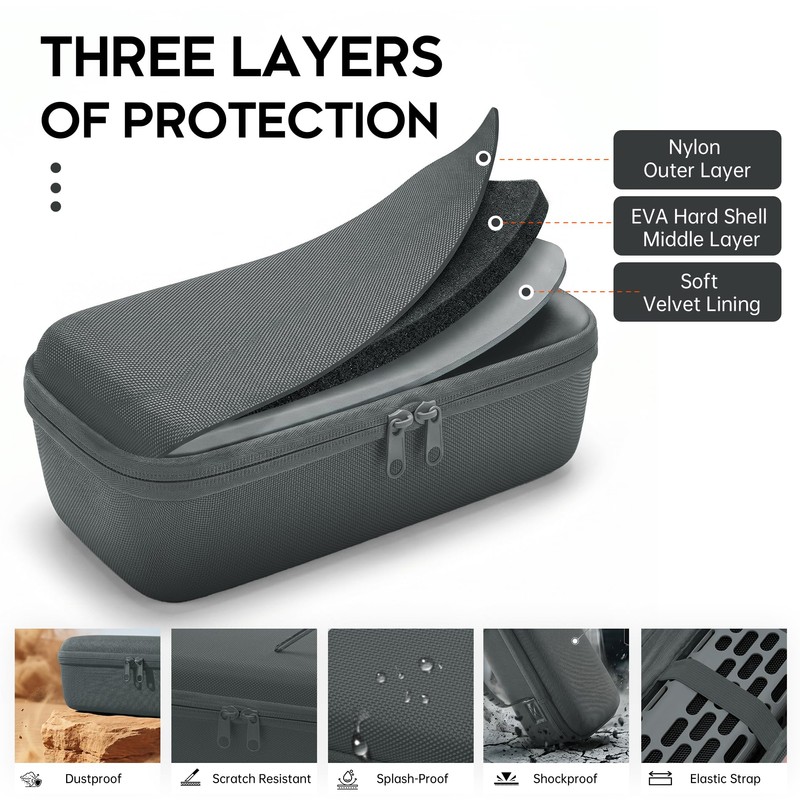 Hard Travel Case Compatible with Turtlebox Ranger Outdoor Portable Bluetooth