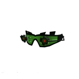 Jazwares Robl0x | Emerald Noobfinders Heatseeking Hunter Glasses Series 2 - RARE Toy Code