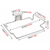 Stainless Steel Cabinet Door Trash Bag Holder for Kitchen –