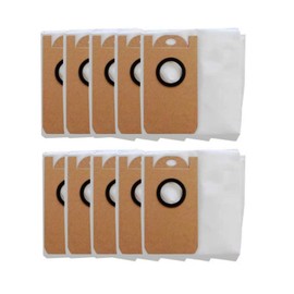 10 Pack Dust Bags Compatible with Honiture Q6/Honiture Q6 SE Robot Vacuum Bag Replacement Accessories Parts