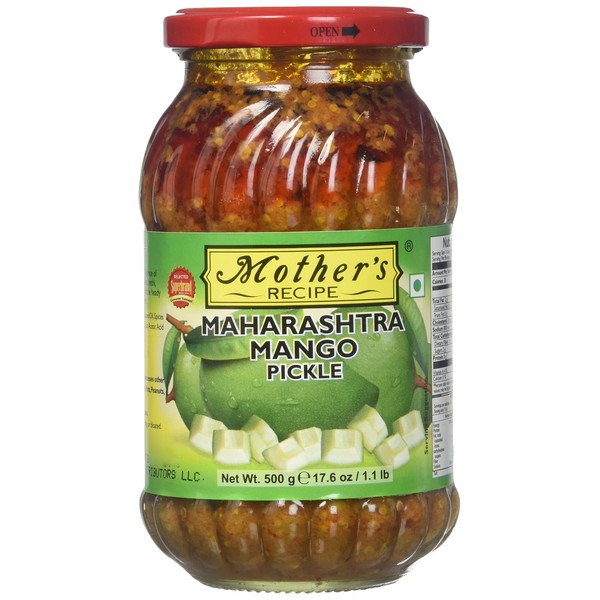 Mother's Recipe, Maharashtra Mango Pickle, 500 Grams(gm)