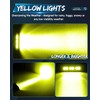 Flush Mount Pod Lights Yellow, 60W 7 Inch CREE LED