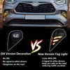 BINQIGOO 2PCs LED Front Bumper Fog Lights Compatible with 2020-2023