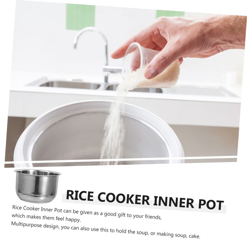 Inner Pot Pressure Cooker Rice Cooker Liner Stainless Steel Rice