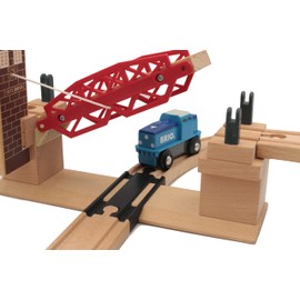 Locorico - Rail for rocker bridge made of wood