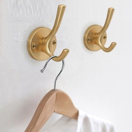 double multipurpose Hook Gold (B044) 2ea