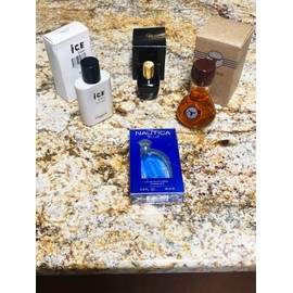 Multiple Mens Cologne Set 4 Pack | Nautica Blue Ice Blanc Unforgivable Wild Country - NEW