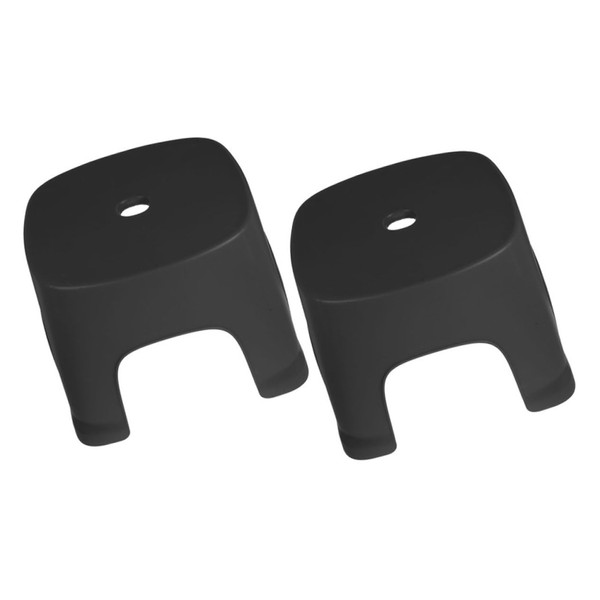 IMIKEYA 2pcs Low Stool Nonslip Footstool Step Stool for Kids