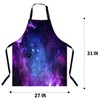BGBDEIA Galaxy Kitchen Apron for Women Men, Adjustable Apron Chef