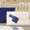 Latex Sleeping Pillow Cervical Protection 35cmx55cm Wolf Tooth Model Latex